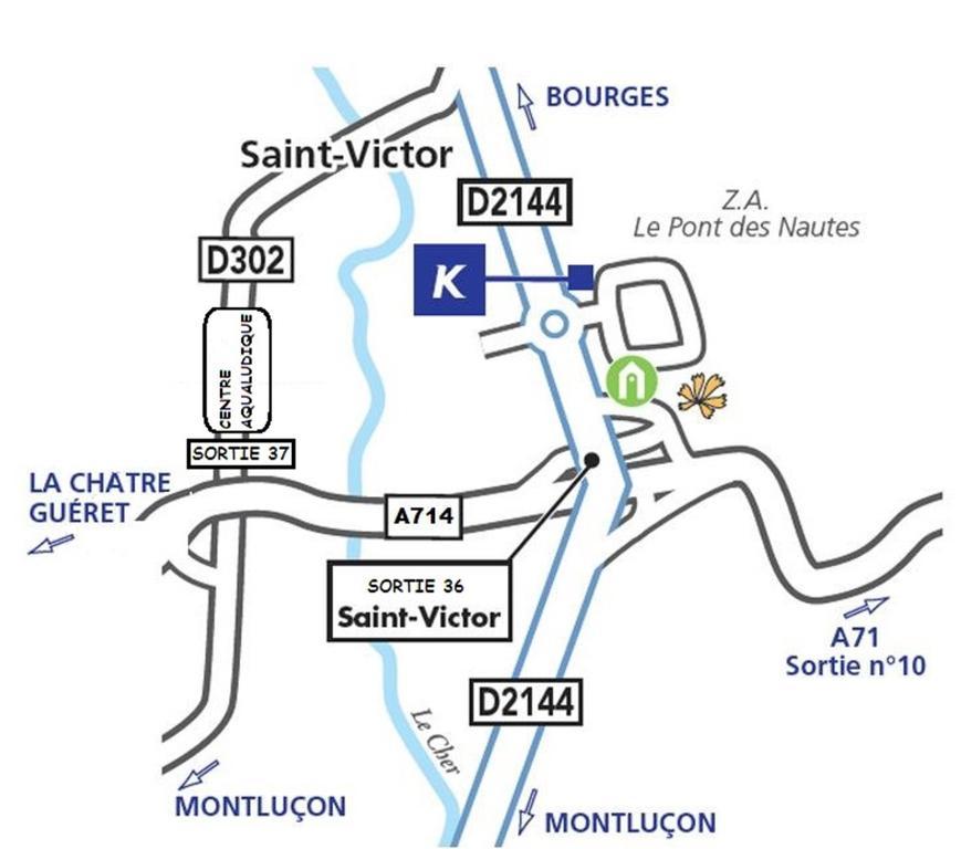 Kyriad Montlucon - Saint Victor Екстер'єр фото